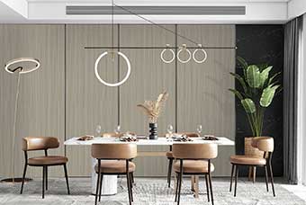 惠州轻奢风格-餐厅