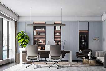 惠州轻奢风格-书房