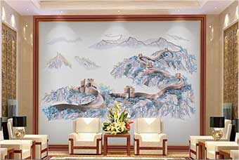 惠州森佰汇航空纤维墙咔（唯我中华）