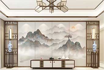 惠州森佰汇航空纤维（山水画系列）