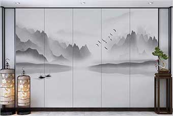 惠州森佰汇航空纤维（山水画系列）