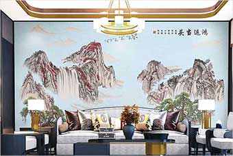 惠州森佰汇航空纤维墙咔（鸿运当头）